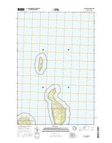 2015 Map of Cat Island, 2015 Print