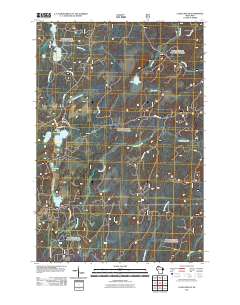 2011 Map of Clam Lake NE, 2011 Print