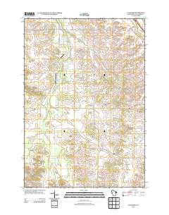 2013 Map of Cleghorn, 2013 Print