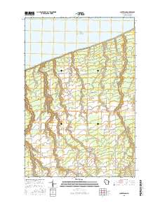 2015 Map of Cloverland, 2015 Print