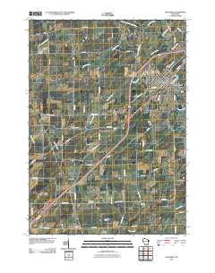 2010 Map of Columbus, 2010 Print