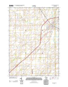 2013 Map of Columbus, 2013 Print