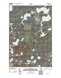 2010 Map of Dam Lake, 2010 Print
