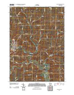 2010 Map of Darlington, 2010 Print