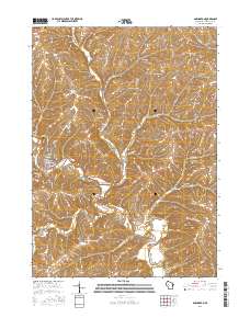 2016 Map of Darlington, 2016 Print
