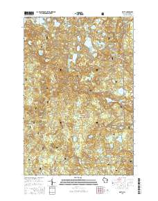 2015 Map of Delta, 2015 Print
