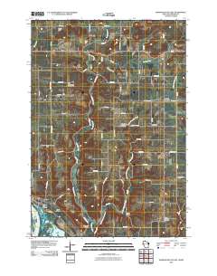 2010 Map of Diamond Bluff East, 2010 Print