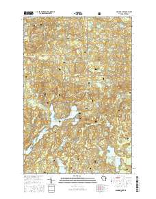 2015 Map of Diamond Lake, 2015 Print