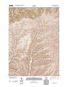 2013 Map of Dodgeville, 2013 Print