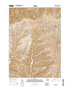 2016 Map of Dodgeville, 2016 Print