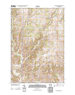 2013 Map of Dorrity Creek, 2013 Print