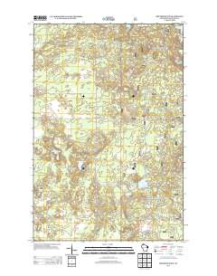 2013 Map of Drummond NW, 2013 Print