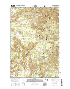 2015 Map of Drummond NW, 2015 Print