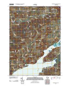 2010 Map of Durwards Glen, 2010 Print