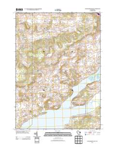 2013 Map of Durwards Glen, 2013 Print