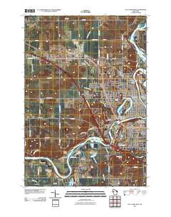 2010 Map of Eau Claire West, 2010 Print