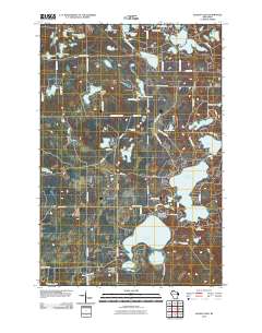 2010 Map of Ellison Lake, 2010 Print