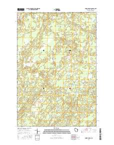2015 Map of Empire Swamp, 2015 Print