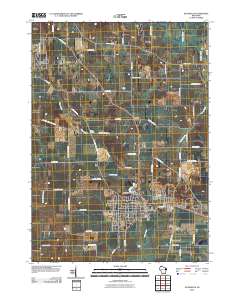 2010 Map of Evansville, 2010 Print