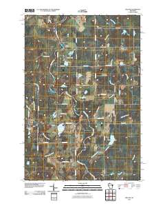 2010 Map of Exeland, 2010 Print