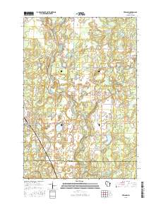2015 Map of Exeland, 2015 Print