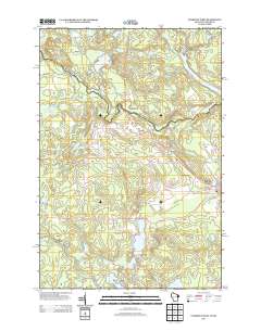 2013 Map of Florence West, 2013 Print