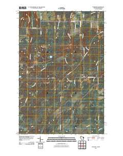 2010 Map of Foxboro, 2010 Print