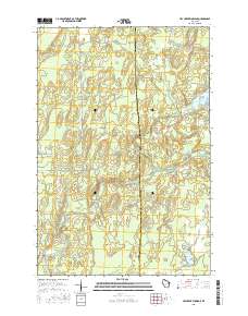 2015 Map of Hay Creek Flowage, 2015 Print