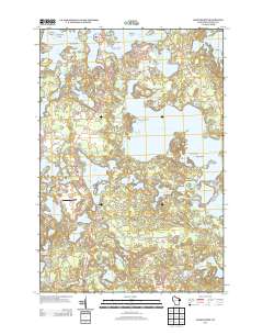 2013 Map of Hazelhurst, 2013 Print