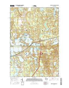2015 Map of Heafford Junction, 2015 Print