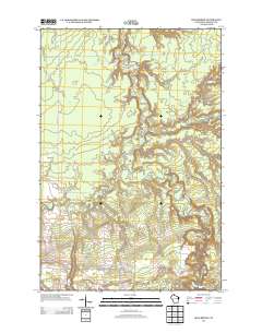 2013 Map of High Bridge, 2013 Print