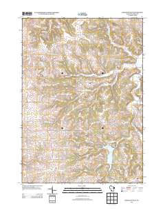 2013 Map of Highland East, 2013 Print