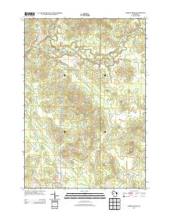 2013 Map of Horse Creek, 2013 Print