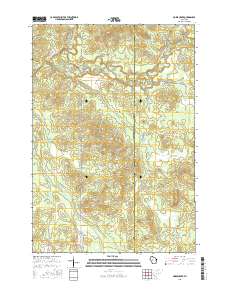 2015 Map of Horse Creek, 2015 Print