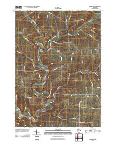 2010 Map of Hurricane, 2010 Print