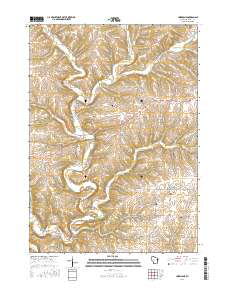 2016 Map of Hurricane, 2016 Print