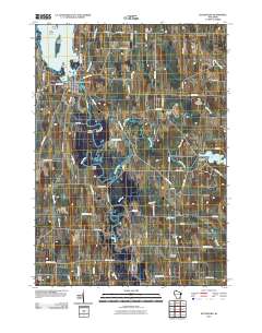 2010 Map of Hustisford, 2010 Print
