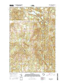 2015 Map of Indian Creek, 2015 Print