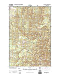 2013 Map of Iron Lake NE, 2013 Print