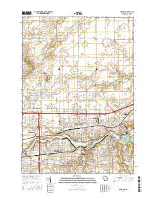 2016 Map of Kaukauna, 2016 Print