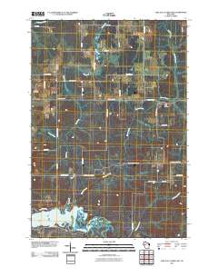 2010 Map of Lake Eau Claire East, 2010 Print