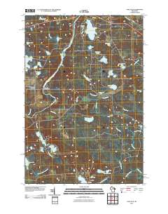 2010 Map of Lake Julia, 2010 Print