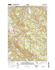 2015 Map of Lake Julia, 2015 Print