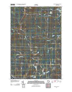 2010 Map of Lehman Lake, 2010 Print