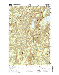 2015 Map of Long Lake, 2015 Print