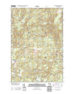 2013 Map of Long Lake NE, 2013 Print