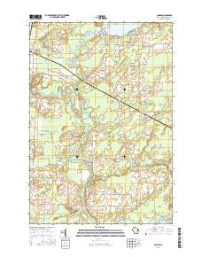 2016 Map of Loomis, 2016 Print