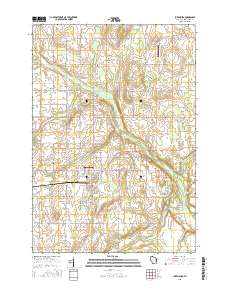 2015 Map of Luxemburg, 2015 Print