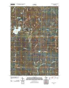 2010 Map of Lyman Lake, 2010 Print