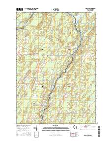 2016 Map of McAllister, 2016 Print